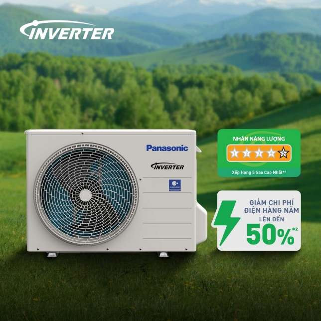 Điều hòa Panasonic CU/CS-RU9CKH-8D 1 chiều Inverter 9000BTU - Mới 2026 - ảnh 5
