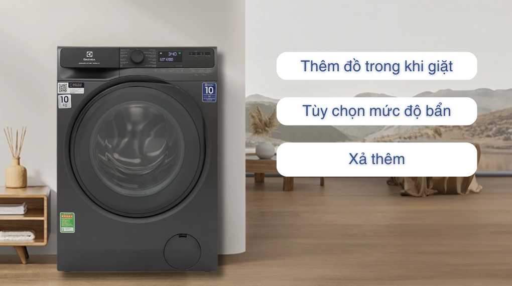 Máy giặt Electrolux UltimateCare 500 Inverter 10 kg EWF1023P5SC - ảnh mô tả